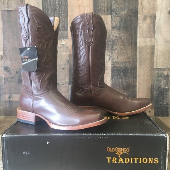 Old Gringo MTM2588-1 Cranal Cord 13” Square Toe Cowboy Boots Mens 9 D - Picture 5 of 12